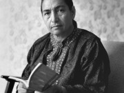 Туркменская поэтесса Тоушан Эсенова (1915-1988) в Ашхабаде