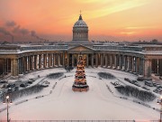 View_to_Kazan_Cathedral_by_Ivan_Smelov