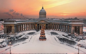 View_to_Kazan_Cathedral_by_Ivan_Smelov